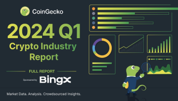 CoinGecko：一览 2024 年一季度加密行业报告 7 个亮点